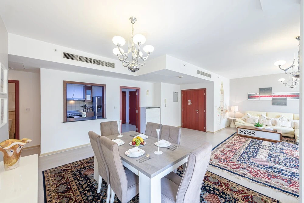 Marco Polo - Charming 3BR in JBR with Marina Views