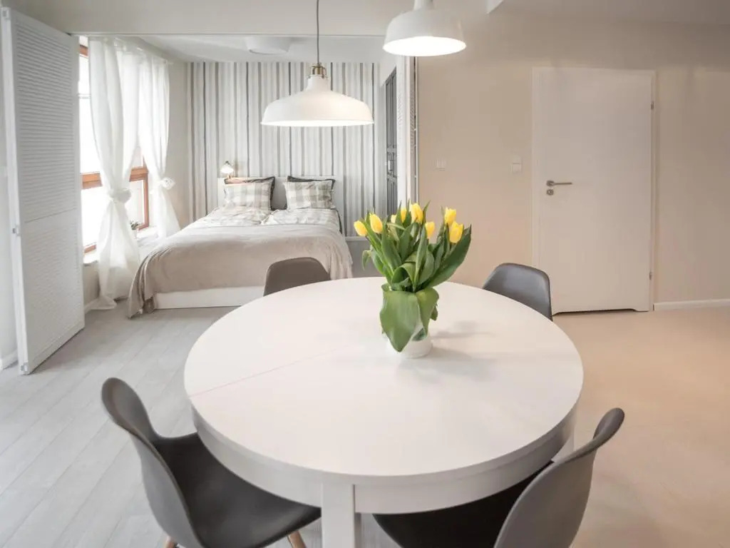 Apartament z widokiem na dworek