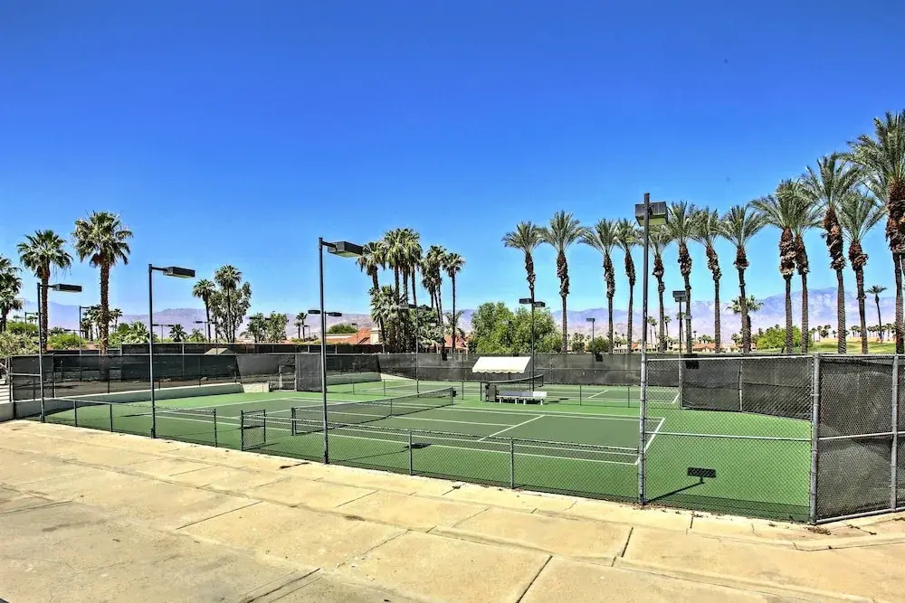 Steps to Community Pool & Spa: Palm Desert Condo!