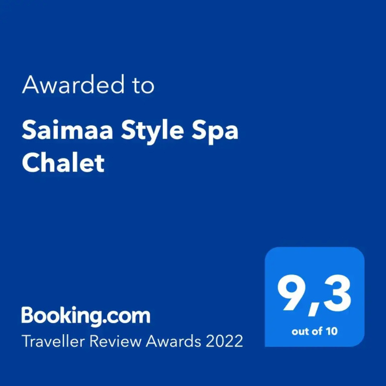 Saimaa Style Spa Chalet