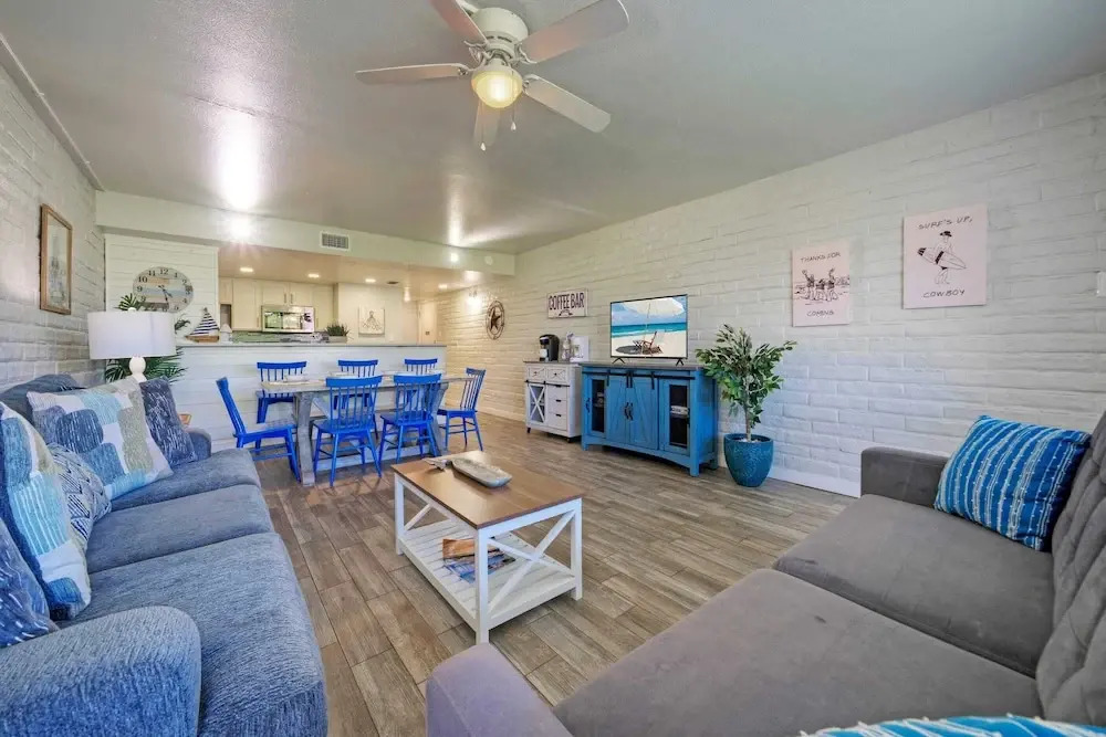 Beach Boardwalk Access Pool + Remodeled Interior Tropical Haven by Avantstay
