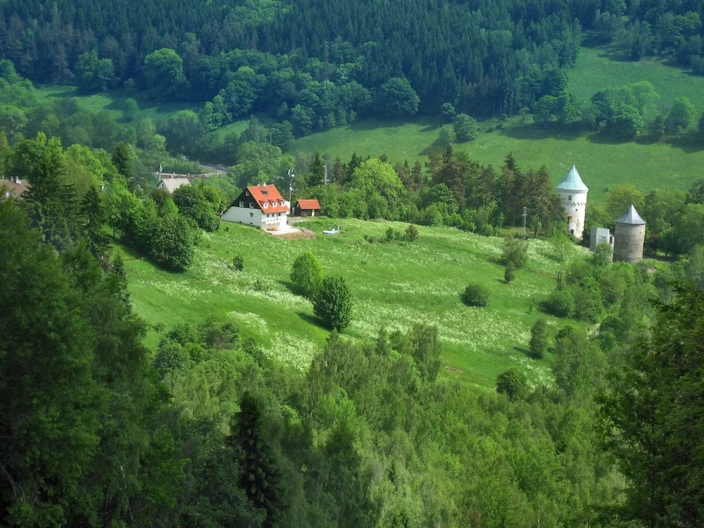 Peaceful Villa in the Hills of Jachymov Near Spas