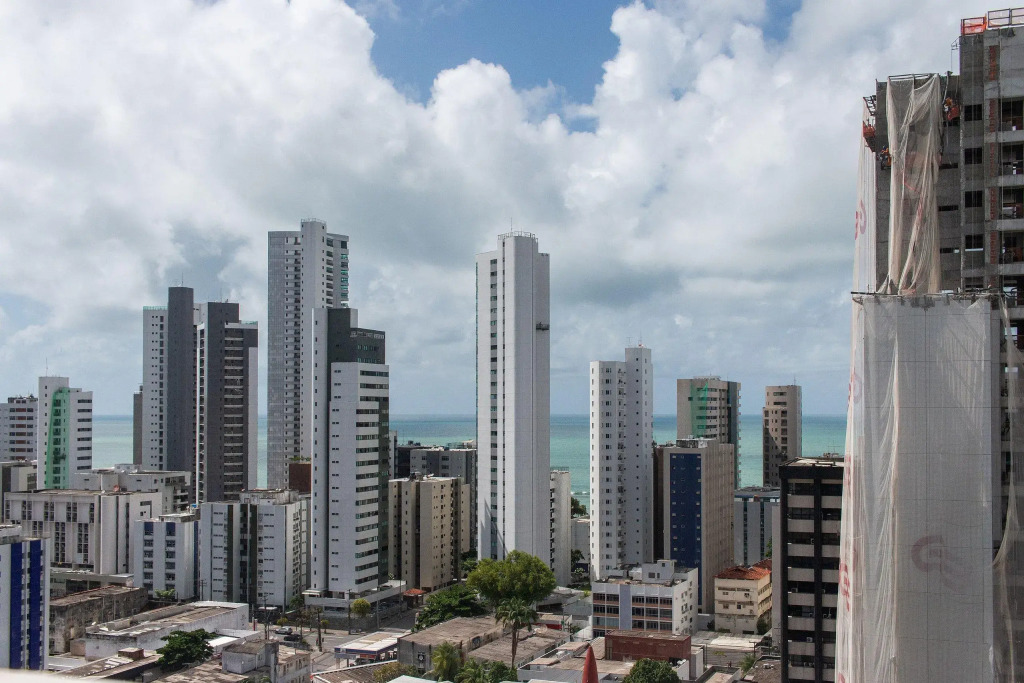 Lindo Flat A 400m Da Praia Boa Viagem, Wi Fi 500mbps Com Piscina