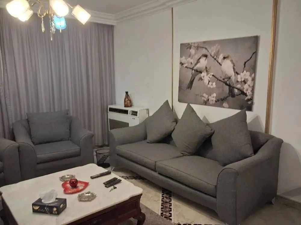 Spacious 3-bedroom Apartment in Central Cairo With City View