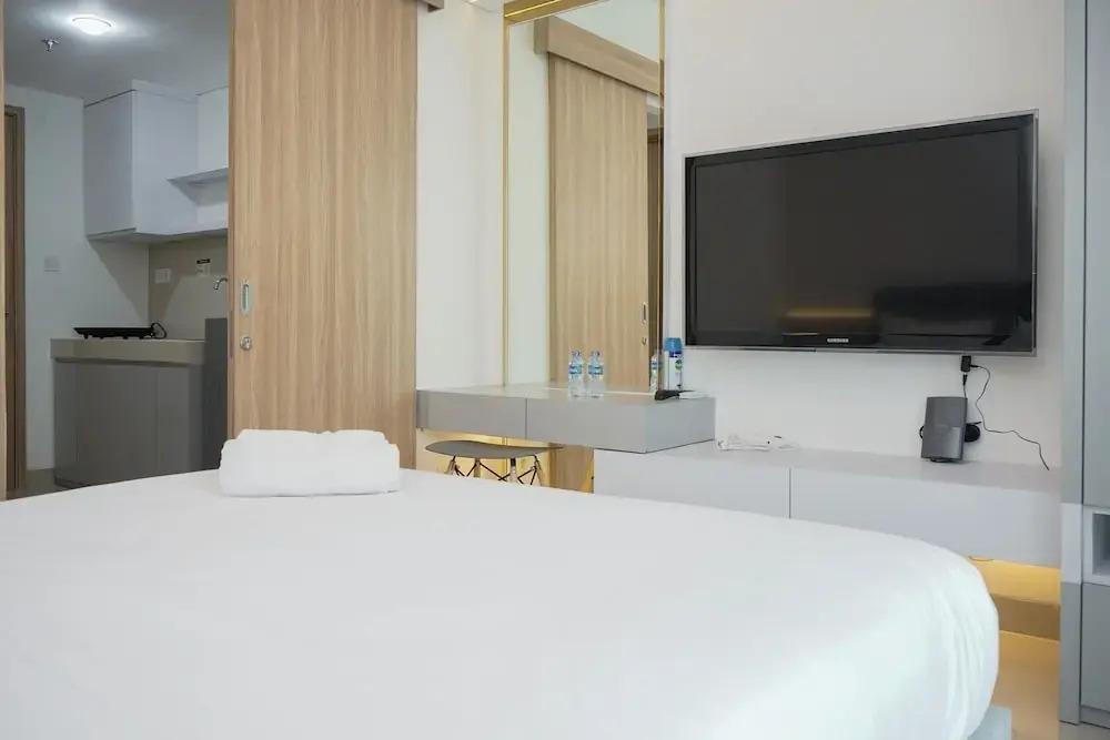 Minimalist and Serene 1BR at Bintaro Embarcadero Apartment