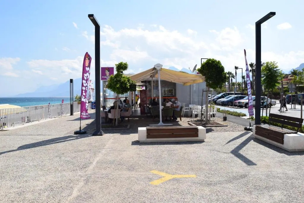 Güden-Pearl Apart Hotel , Große Apartments mit Küche , Privater Strand , Ausgezeichnetes Frühstück