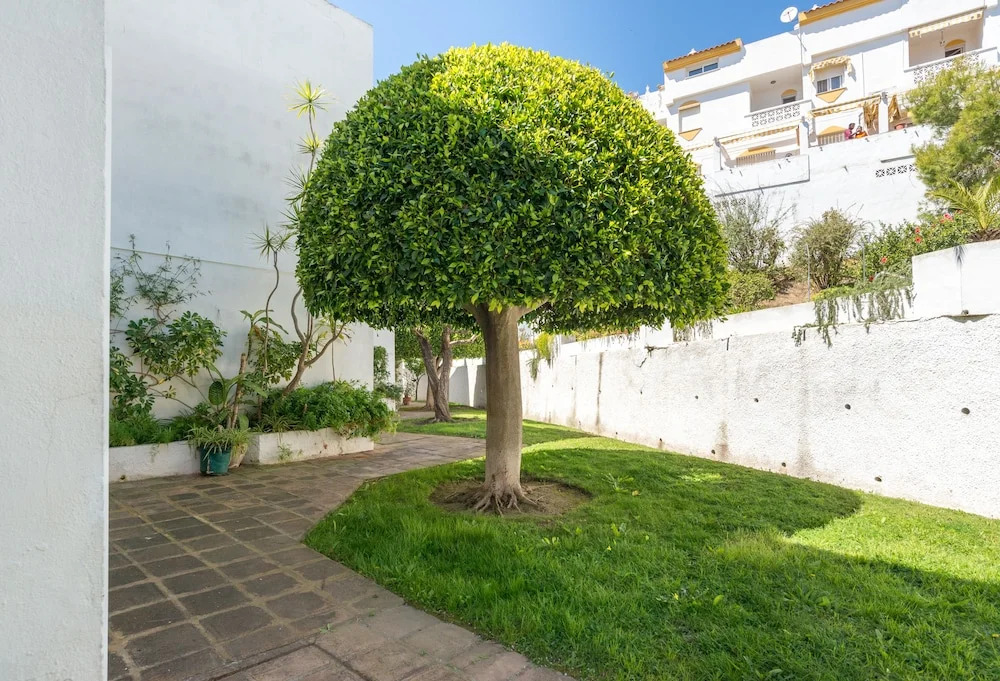 Benalmadena: adosado con piscina y jardin