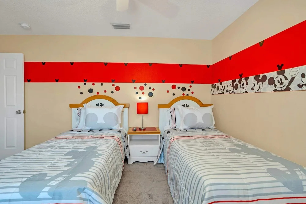 Spacious Pool Area and Game Room, Quiet Location Close to Disney #6lb73