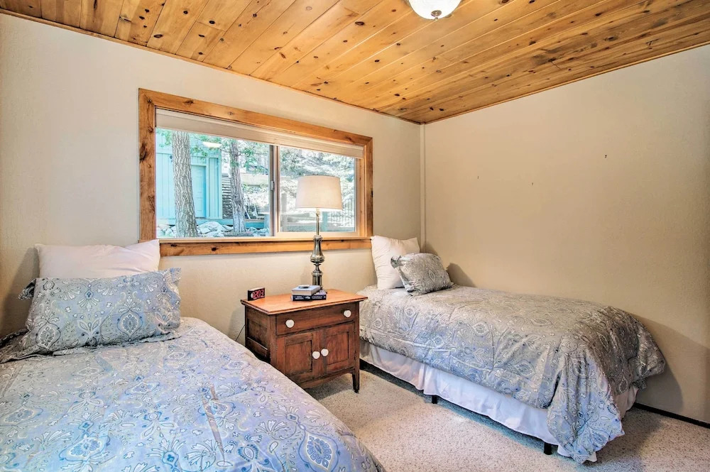 Dock Access & Hot Tub: Waterfront Meeks Bay Home