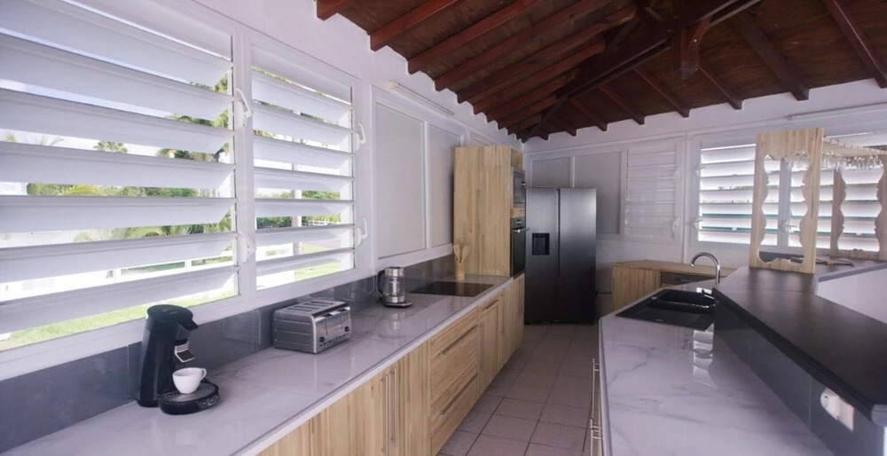 Villa With 5 Bedrooms in St Francois, With Wonderful sea View, Private Pool, Enclosed Garden