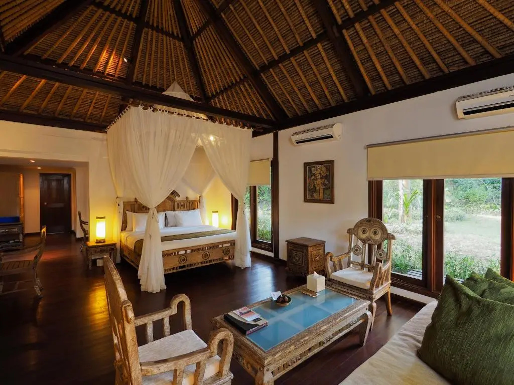Двухместный люкс с видом на сад (двуспальная кровать) в The Menjangan by LifestyleRetreats
