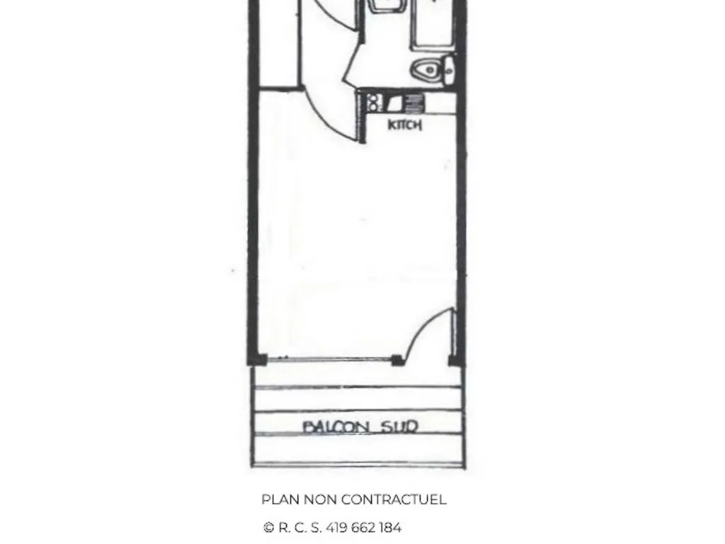 Appartement Les Menuires, 1 pièce, 3 personnes - FR-1-452-152
