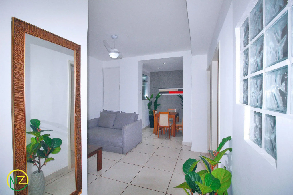 ótimo 2 Quartos Na Quadra Da Praia Para 6 Pessoas