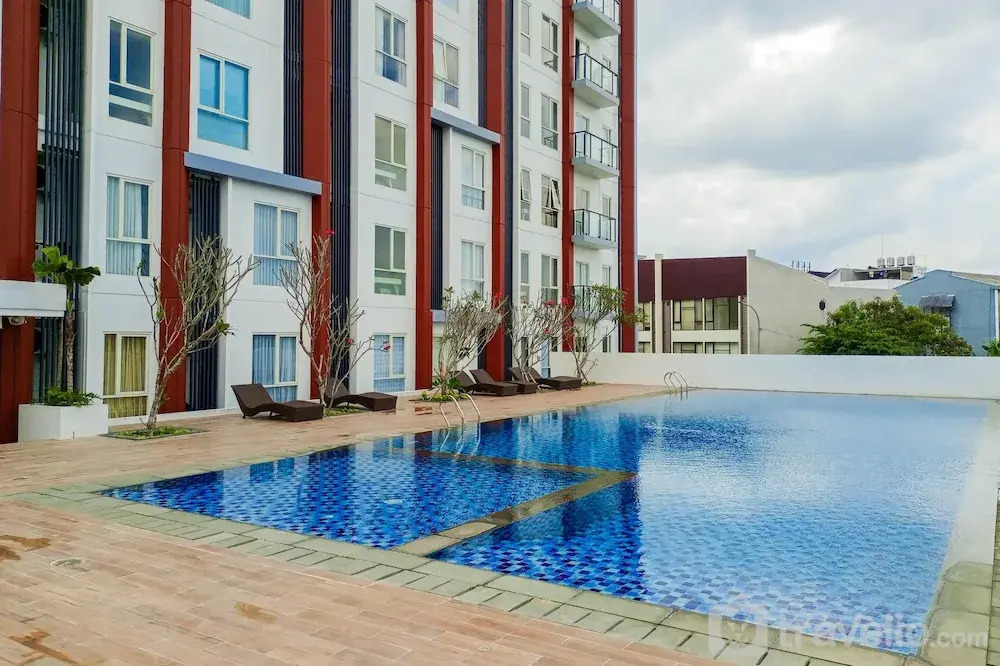 Modern Studio Near Ambarrukmo Plaza At Barsa City Apartment