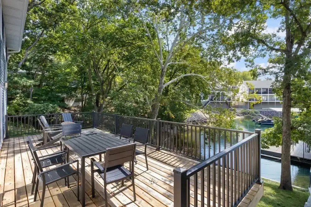 Luxury Waterfront Lakehouse With Private Dock Views