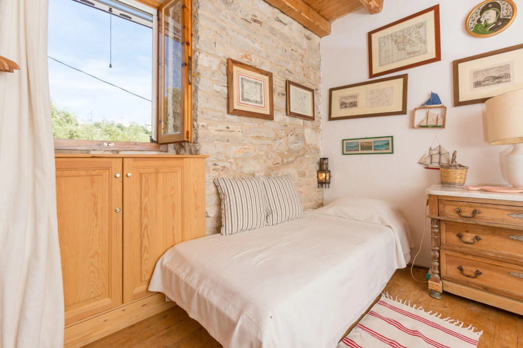 The Olive Press - Agni Bay Large Private Pool Walk to Beach Sea Views A C Wifi Car Not Require - 231
