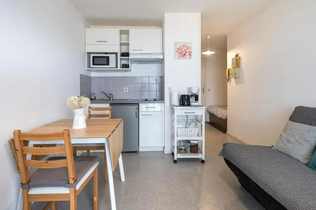 Charmant appartement face à la Mer avec balcon