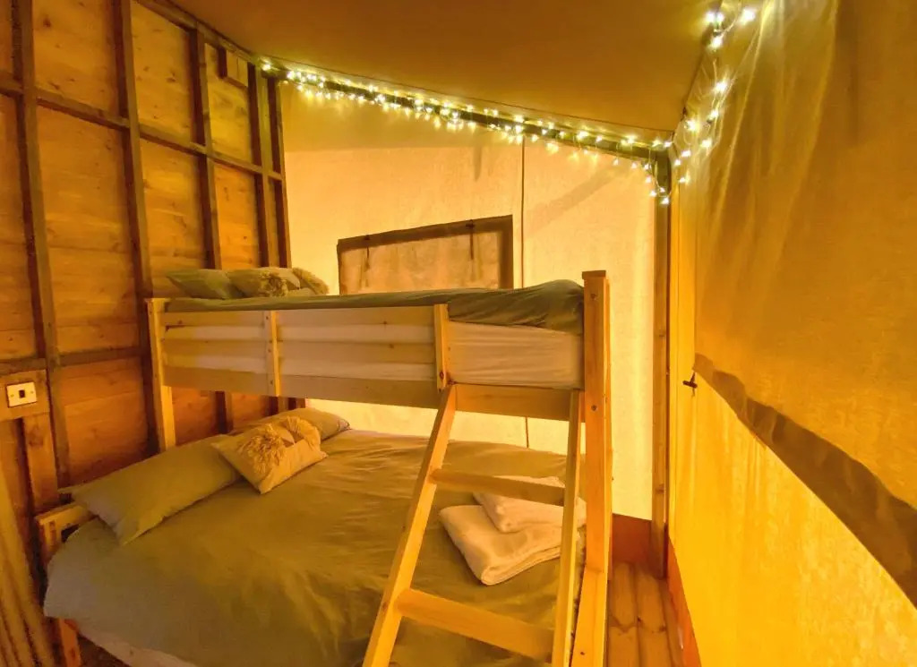 Little North Field Family Safari Tent Glamping near Harrogate