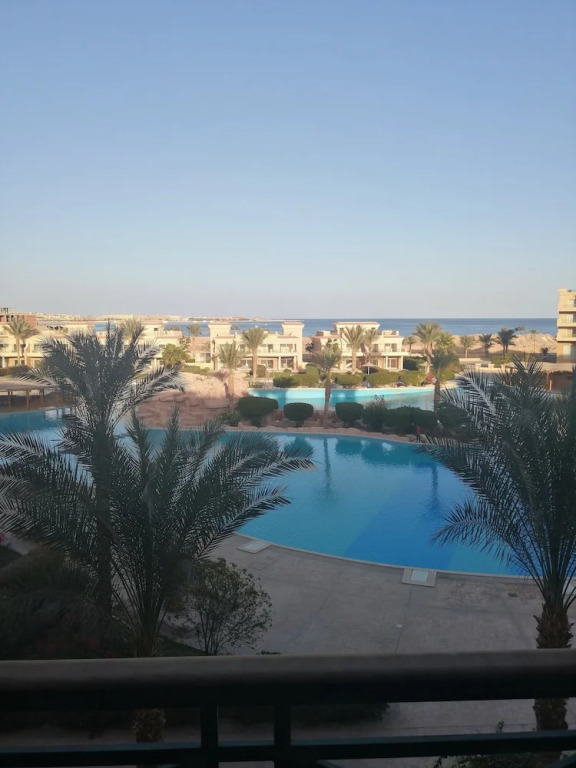 Sea view apartment with private beach