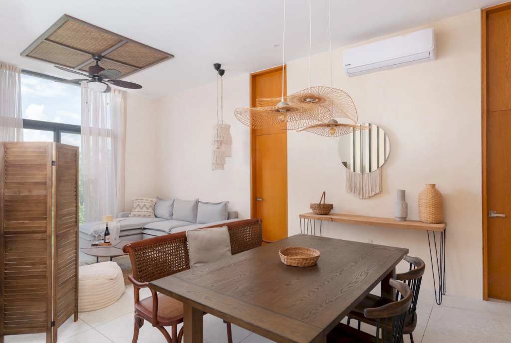 Fancy Stylish Condo | Great Lounge Area and Pool in Aldea Zama | High-Speed WiFi | Concierge