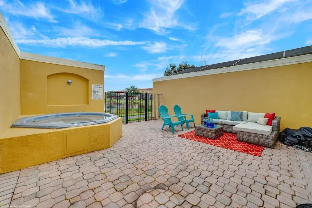 Newly Renovated, Spacious 3bd/2.5ba Villa With Lake View, Near Disney #3tv709