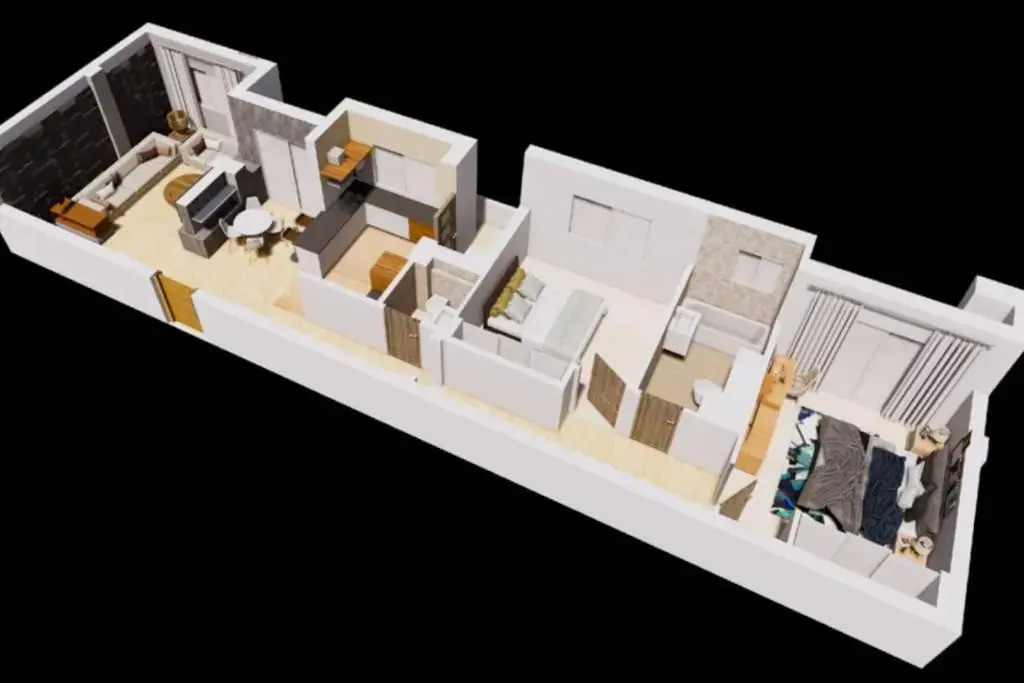 Appartement Corniche en bord de mer