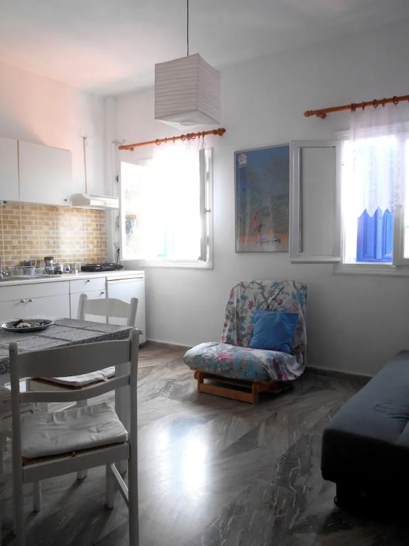 Apartment With one Bedroom in Marathokampou, With Shared Pool, Furnished Terrace and Wifi - Near the Beach