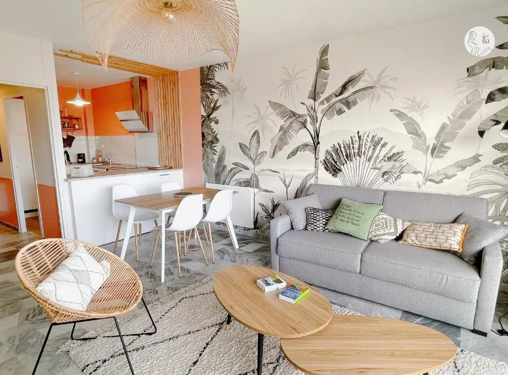 Au85, Bel Appartement, Vue Ocean, Pied de la Plage