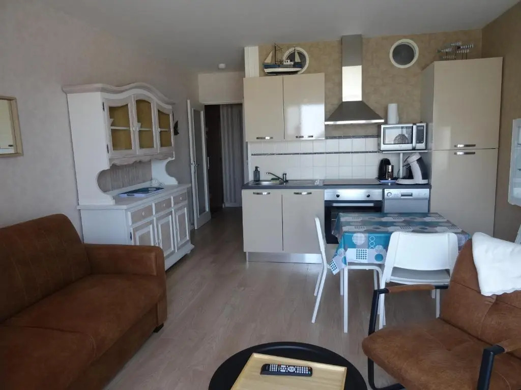Studio alcôve, vue mer, 4 personnes, Saint Jean de Monts