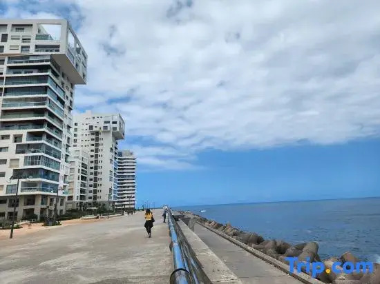 Casablanca Marina 1 bedroom flat sea view "37"