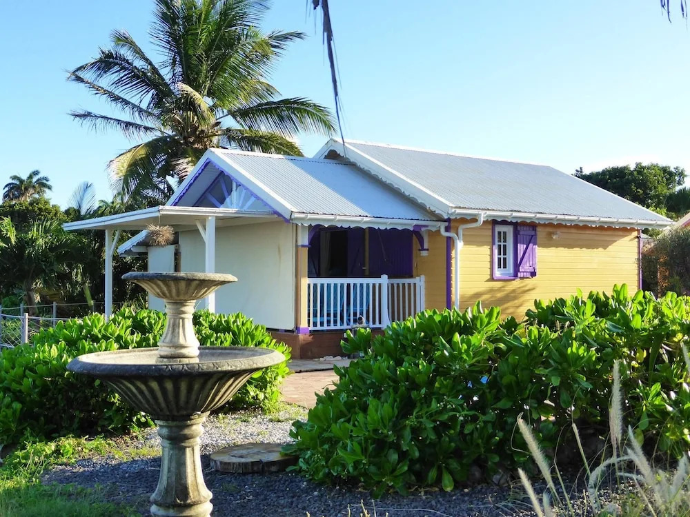 Bungalow With 2 Bedrooms in Le Moule, With Wonderful sea View, Private