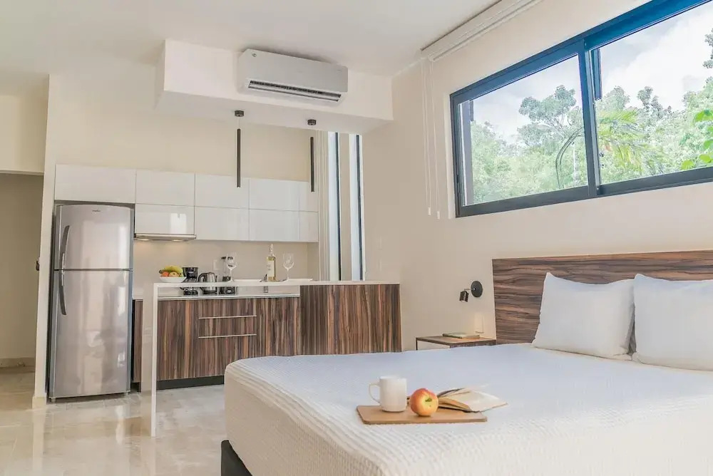 Lovely and Stylish Studio Rooftop Sky Bar Terrace Swimming Pool Close to the Beach