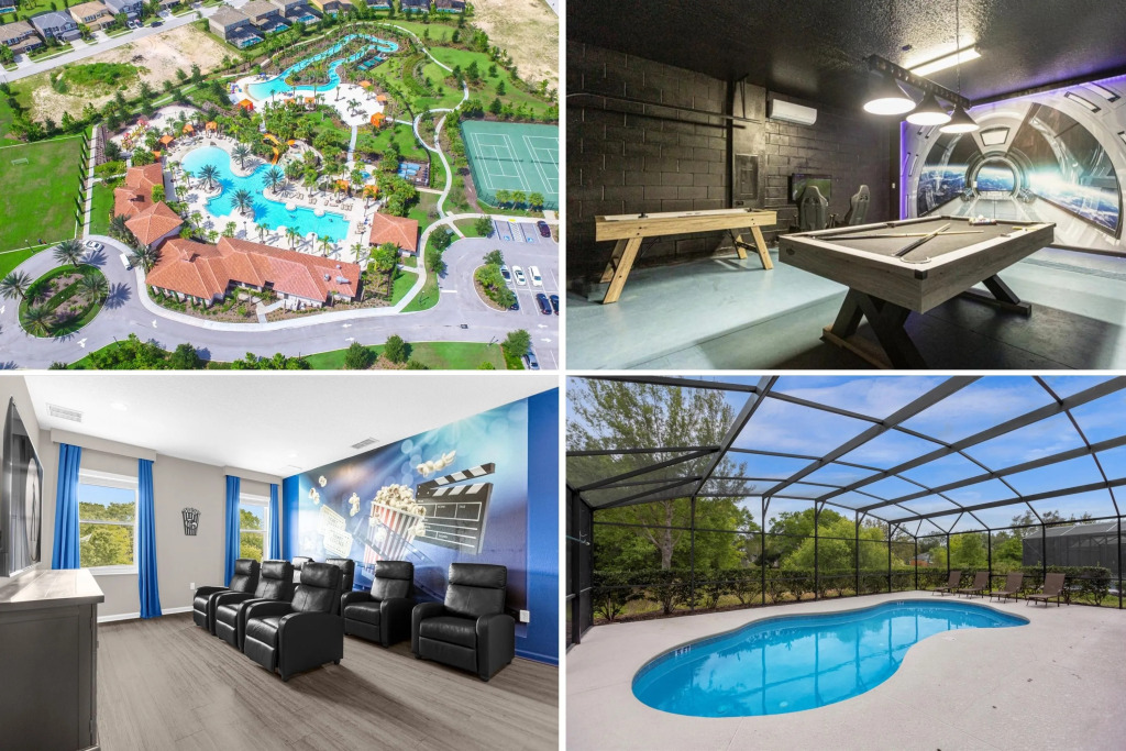 6 Bedrooms / 5 Bathrooms / Solterra (5220 OA), Davenport, US