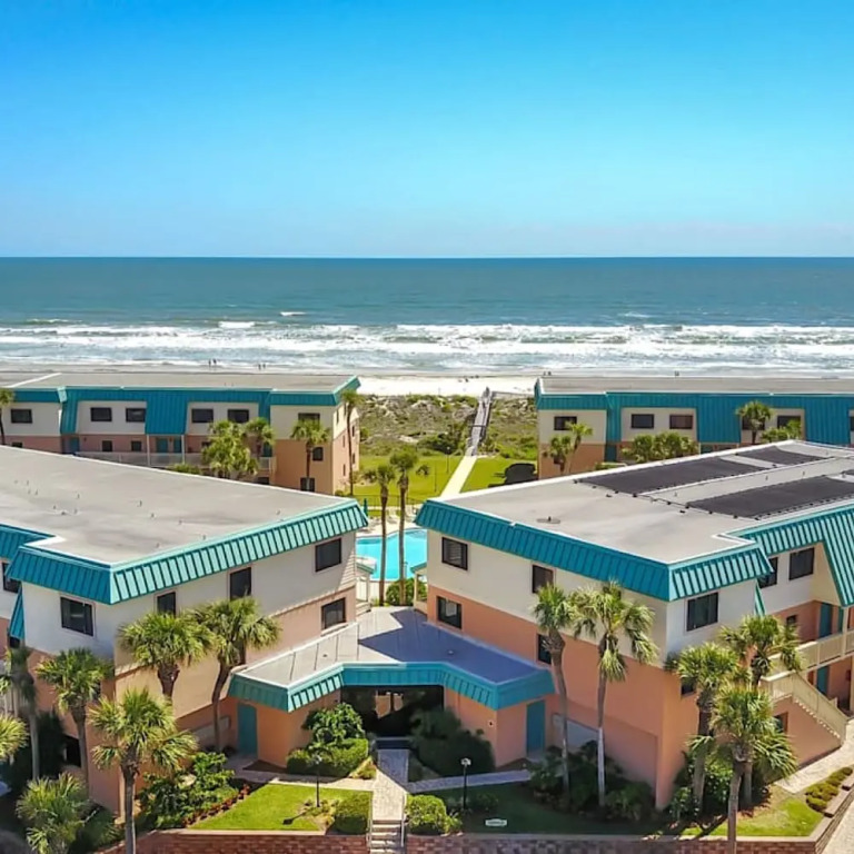 Oceanfront Oasis Steps From St Augustine Beach