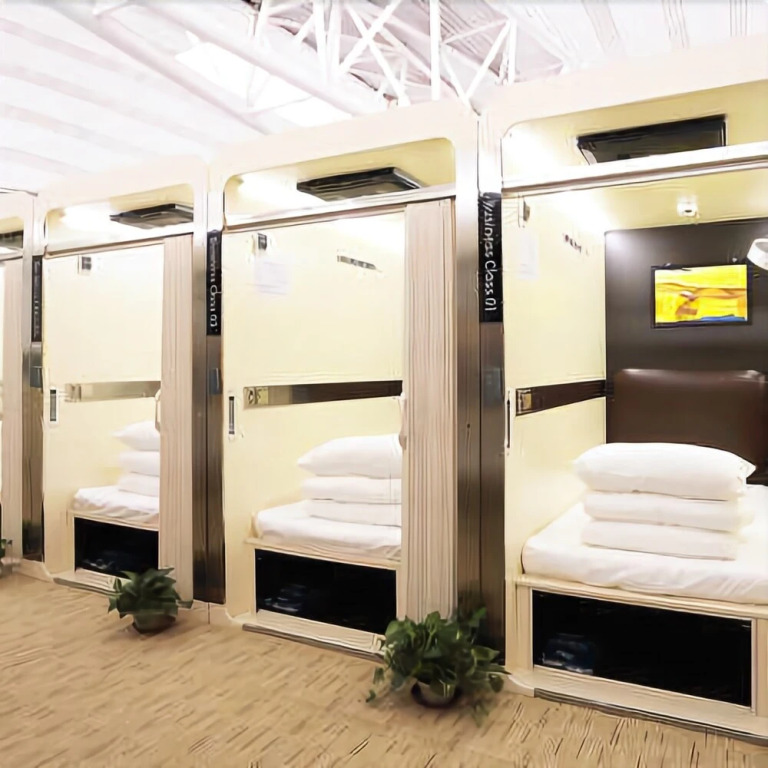 Sleeping In Airport Hotel