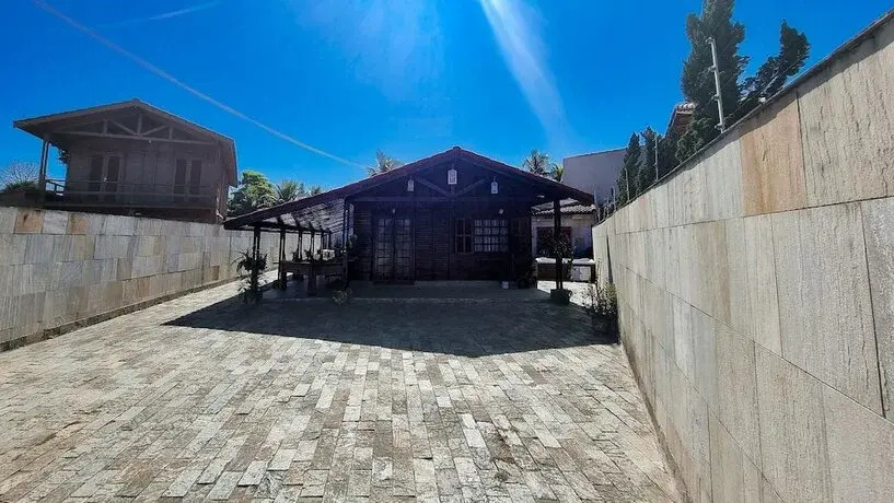 Seu Chalé na praia! SPA com Hidro Aquecida, Fogueira, Piscina, Bilhar