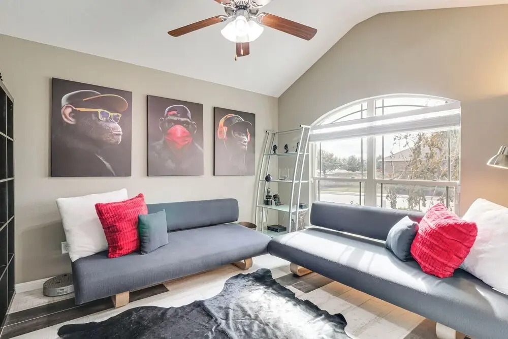 Covered Patio + Yard: Spacious Leander Home!