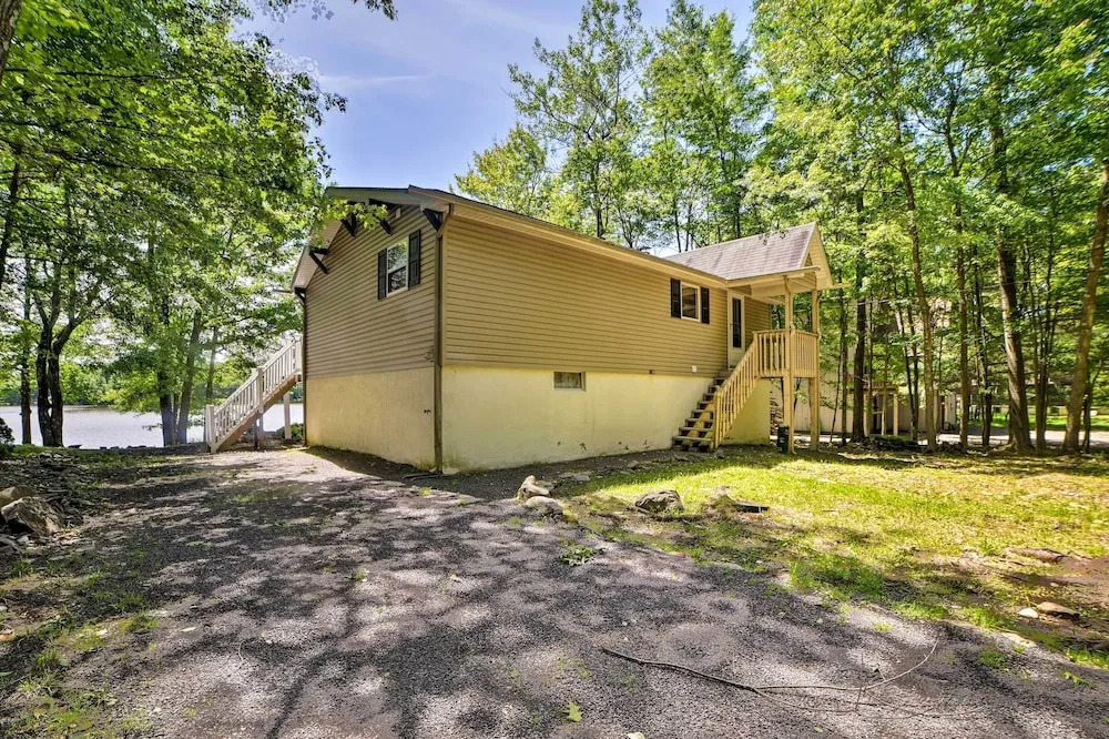 Waterfront Pocono Lake Home w/ Private Dock