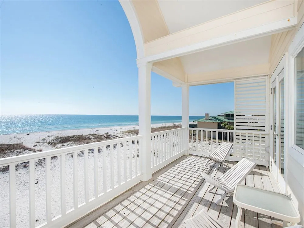 6br Beachfront W/ Huge Decks & Amazing Gulf View 6 Bedroom Home