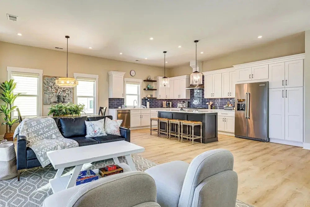 Walk to Water & Greenway! Luxe Carolina Beach Home