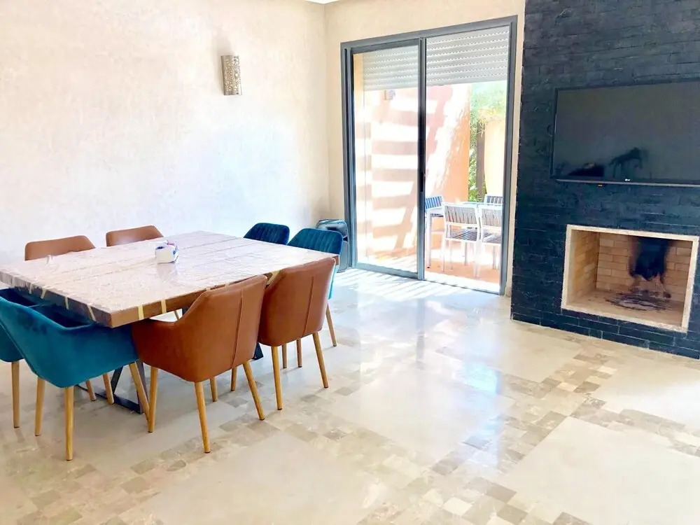 Villa With 3 Bedrooms in Marrakesh, With Wonderful Mountain View, Private Pool, Enclosed Garden - 30 km From the Slopes