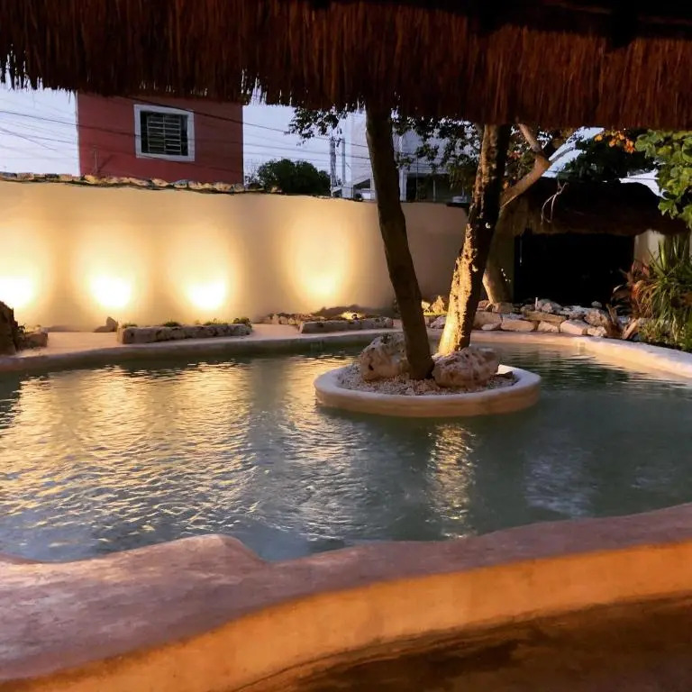 Indajani Hostel Tulum with Pool