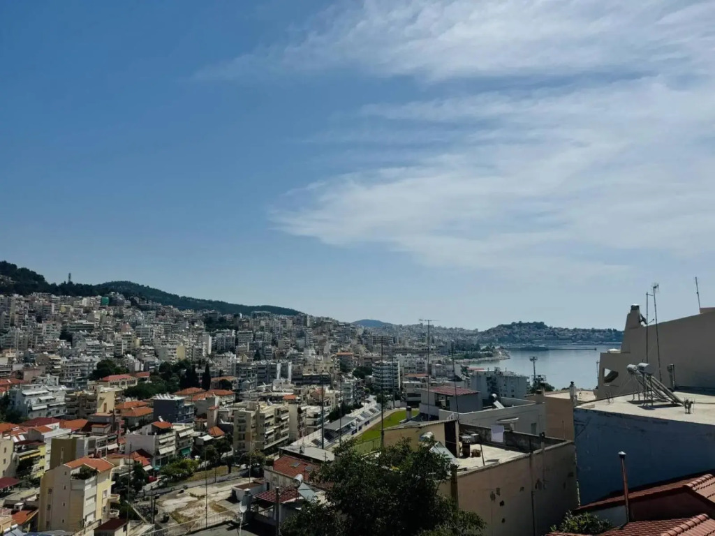 Sea and Castle Panoramic View