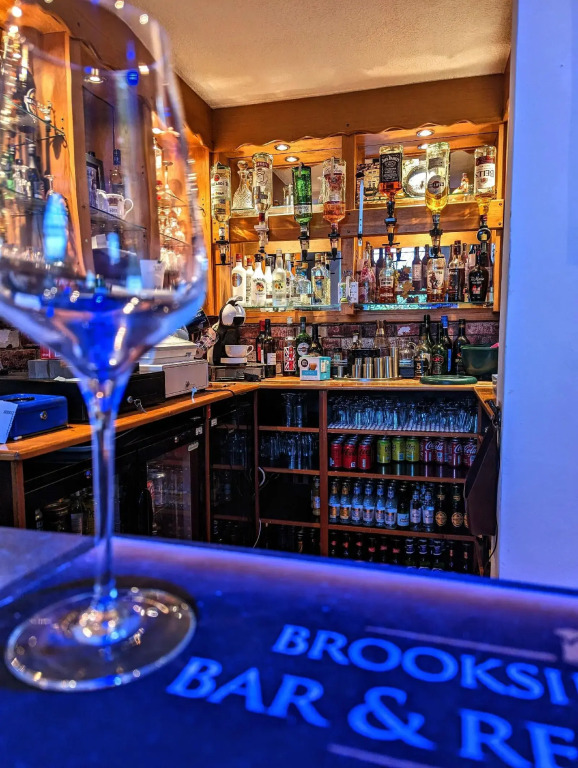 Brookside Hotel & Residents Bar , Cozy lounge areas & Terrace ,Suitable for Solo Travelers Couples Educational Groups Families & Contractors welcome