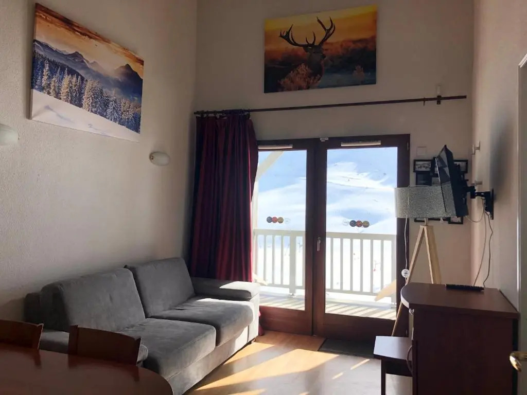 Duplex 8 couchages, au pied des pistes de la Mongie