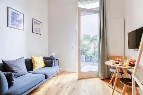Cute and Bright Studio in a Courtyard-Montmartre(5)