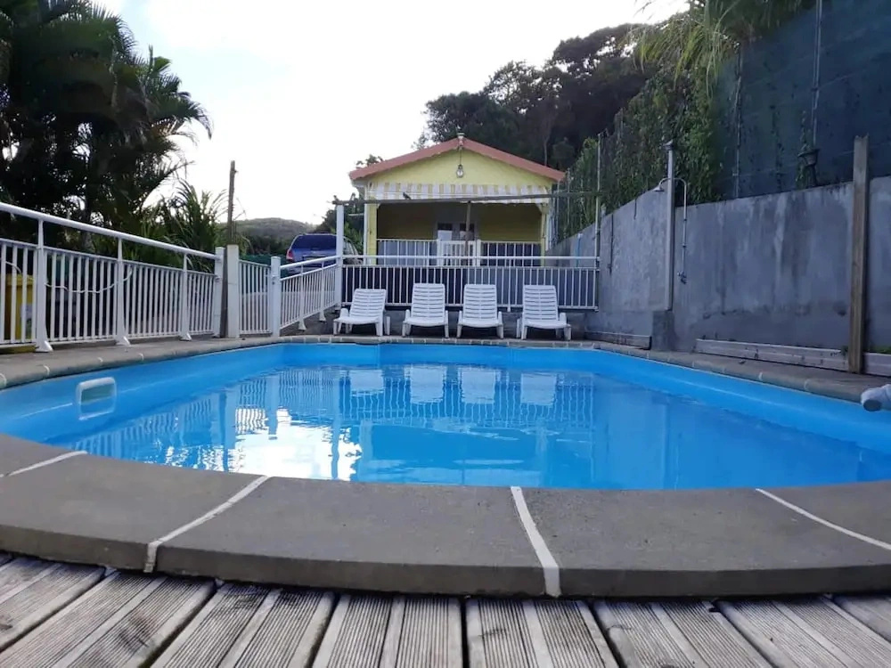 Villa With 2 Bedrooms in Rivière Pilote, With Wonderful Mountain View, Private Pool, Enclosed Garden - 20 km From the Beach