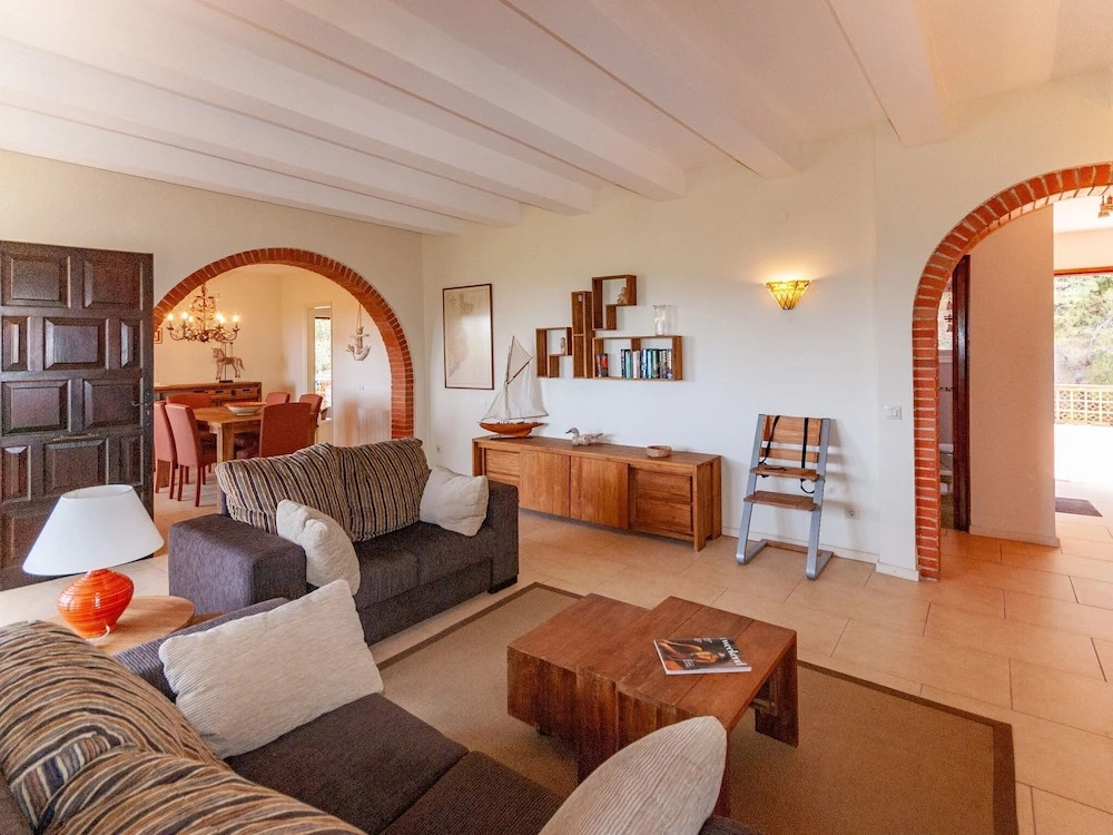 Lovely Holiday Home in Pals With Heated Pool and Sea Views