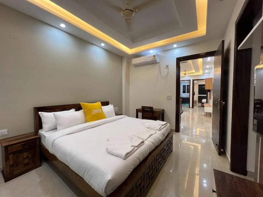 Lime Tree Two BHK Service Apartment Golf Course Road Gurgaon