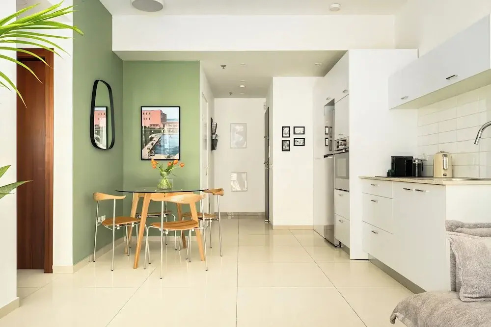 MAMAD - Shenkin Eclectic Blue Apt by Sea N' Rent